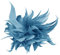 iSpchen Broche Plume Party Corsage Épingle à Cheveux Plumes Décoration De chapeau Accessoires en Plumes Moelleuses,Bleu Marine