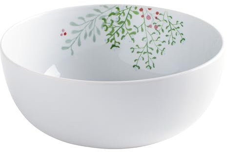 KAHLA Aronda Hello Winter Schüssel 23 cm | Schale mit Weihnachtsmotiv aus Porzellan