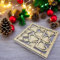 Doni Bomboniere 1PZ Tagliere o Sottopentola con Cuori in Legno Idea Regalo Mamma Fidanzata Amica Speciale Regalo Natalizio Idea Utile ed Economica