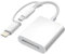 Lettore di schede SD certificato Apple MFi per iPhone, USB-C e adattatore da Lightning a SD Card per iPhone 15/14/13/12/11/XS/XR/X/8 7 6 5, MacBook Pro M1 Air, iPad Pro/Air, iMac, Galaxy S24/S23 (1