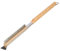 FORNEZA - Bürste mit Schaber für Pizzaofen und Grill, Edelstahl, dreifache Bürstenköpfe, Länge 44 cm