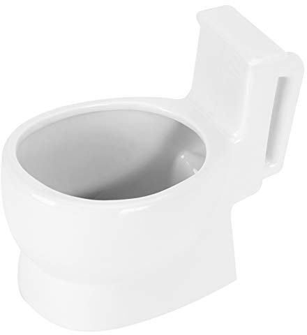 KIMISS Taza de café para Inodoro, Taza Divertida de Cerámica de 301 a 400 Ml con Novedades Leche Tazas con Formas Divertidas Taza de café para Inodoro Personalizado para Amigos Tazas