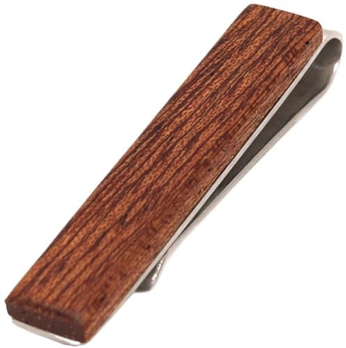 Lpitoy Krawattenklammer Aus Holz, Minimalistische Krawattenklammer, Romantische Krawattenklammern Aus Holz, Krawattennadel, Hochzeit, Business-Clips