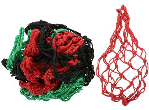 FONDOTIN 6 Stück Hühner Gemüse Obst Futterbeutel Aus Nylon Hängende Futternetz Tasche Für Hühnerstall Und Geflügelhaltung Wiederverwendbar Und Vielseitig Einsetzbar