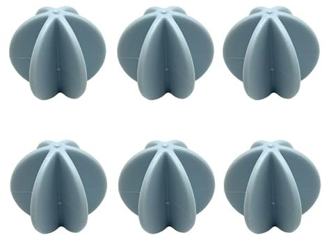 Fcnjsao Lot de 6 shaker à protéines colorées aléatoires pour des mélanges efficaces dans des tasses à shake Boule de mélange en plastique robuste