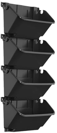 Haiki Macetas verticales de pared para interiores y exteriores con sistemas de riego automático que crean espacios verdes con contenedores de jardín apilables para exteriores