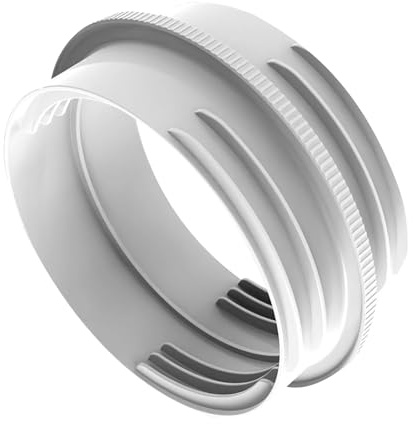 Walopola Portable AC Exhaust Hose Connector, Portable AC Hose Coupler for Both 5.1/5.9Inch, Leak-Proof Replacement Extender Mount Adapter for Casement Garage Wall Car Window Sliding