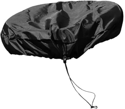 Yardenfun Oxford Abdeckung für Gallonen Fass Verstellbarer Zugverschluss Staubdicht UV Schutz Schützender Tank Deckel für Regenfass Eimer und Mülltonne Passform