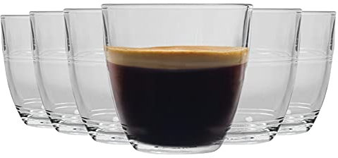 Duralex Gobelets en Verre Gigogne - Verres è Boire 160 ML pour Eau, jus - Paquet de 12