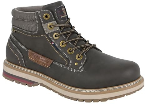 Route 21 Kline Mens Lace Up Ankle Boots Honey