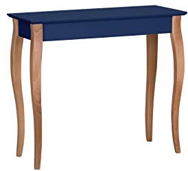 RAGABA LILLO Konsolentisch Wandtisch Telefontisch - FSC® Holz - Cabriole Beine - 85 cm Breit x 35 cm Tief x 75 cm Höhe