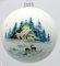 condecoro Christbaumkugel Winterlandschaft mit Hirsch D10