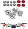 Fututech Stroboskoplicht für DJI Mini3 Avata Mini 3 Pro Mavic 3 FPV Mavic Air 2 Mini SE Air 2S Mavic 2 Pro Zoom Phantom 3 4 Nachtflug Lampe Blitzlicht Zubehör Drohne