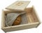 4betterdays.com NATURlich leben! Hochwertige Brotdose aus massivem Zirbenholz - 42x26x16 cm - Brotkasten mit abnehmbarem Deckel inkl. Gitter & Bäckerleinen - Handarbeit aus Österreich