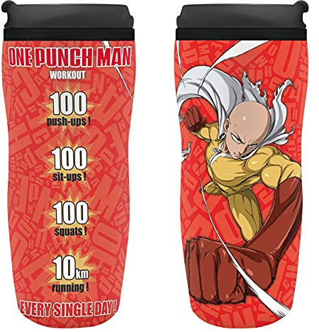 ABYSTYLE - ONE PUNCH MAN - Mug de voyage Saitama (