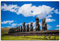 Moai Osterinsel Rapa Nui Vorfahren Wandkunst Leinwanddruck Poster für Zuhause Set mit 1 Dekorationen ungerahmt 30,5 x 20,3 cm