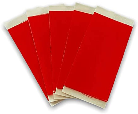 Dpm tapes - Pads Nastro biadesivo Extraforte in schiuma acrilica TRASPARENTE rettangolari, Resistenza All'acqua e Alle Alte Temperature, per Auto, Casa e Ufficio (25 mm x 50 mm) (15 Pezzi)