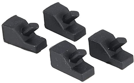 easyPART Kompatibel/Ersatz für Bauknecht 484000000840 Gummifuß Set Whirlpool für Gasmuldengitter Topfhalter an Gaskochfeld 4Stk