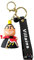 Porte-clés 3D Disney Princess Villains - Trousse à crayons - Avec fermeture éclair, Rouge carmin, 6 cm