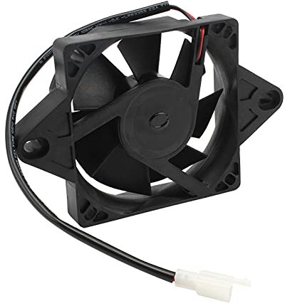 Fydun Ventilateur de Moto 12V 15W, Ventilateur Fin Universel Accessoire pour Moto ATV Go Kart
