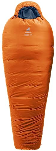 deuter Orbit -5° Kunstfaserschlafsack 2023, Right Zip, chestnut-ink