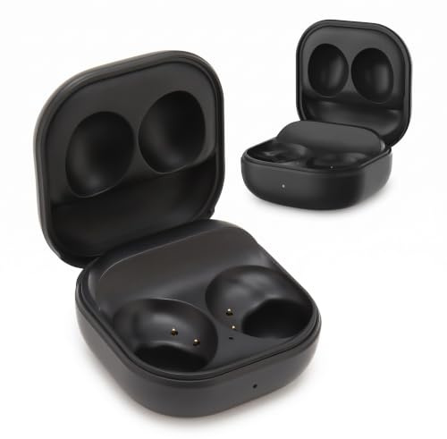 Ohrhörer-Ladehülle für Galaxy Buds 2, Kopplungsunterstützung, Ladehülle mit 700 MAh Kapazität, Kabelloses und Kabelgebundenes Laden, Anzeigeleuchte, Ersatz-Ohrhörer-Ladebox