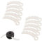 Odashen Lot de 10 lames de rechange en plastique pour coupe-bordures 198426-9 198383-1 DUR368AZ DUR369AZ DUR368LZ