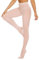 DUCMODA Collant Femme Taille Haute 80 denier Doux Semi Opaque Extensible rose l