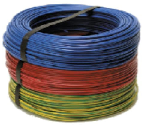 NOTRE SELECTION - Fil rigide HO7 V-U 2,5mm² vert/jaune - 001005 (ACA)