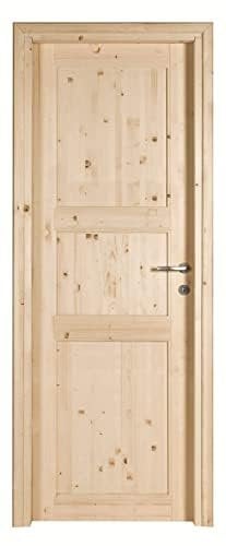 Kimono Casa - Porta Abete Grezzo Battente Reversibile 200 x 80