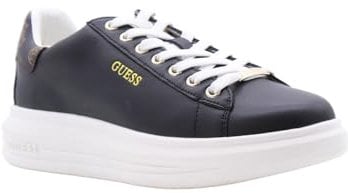 GUESS Femme VIBO Carry Over Sneaker, Blkbr, 41 EU