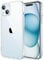 GeeEase iPhone 15 Case - Crystal Clear & Anti-Yellowing - Mil-Grade Shockproof Protection - Hard PC & soft TPU Protective Phone Case - Slim Thin Fit Cover 6.1-Clear