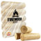 Laeto Firewood Depot Solid Fuel Blocks - Wood Briquettes for Open Fire, Long Lasting Logs for Wood Burner, Heat Logs for Fire Pit and Pizza Ovens - 5 Blocks