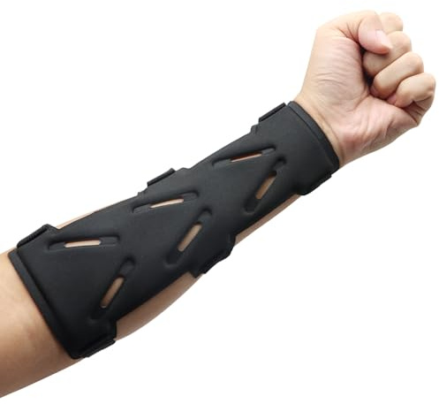 Archery Arm Guard, Adjustable Bow Armguard, Archery Bracer, Archery Forearm Protector, Archery Arm Guard for Unisex, Arm Guard for Archer Hunter Fits Youth & Adults
