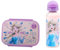 My sweety pop - Juego de comida - Caja de merienda + botella - Caja de almuerzo - Hidratación - Para niños - Guardería - Kindergarten - Escuela - Vacaciones - Comida - Idea de regalo (Frozen -