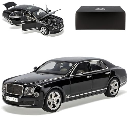 Bentley Mulsanne Speed Schwarz Ab 2009 Ab Facelift 2014 8910NX 1/18 Kyosho Modell Auto