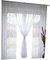Balkongardine NEU Top Design Set Schöne Gardine HG-Amelia Modern (Muster 1)