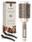 AIMIKE Round Brush for blow drying, Large Round Hair Brush Nano Thermal Ceramic & Ionic Tech, for Blow Drying & Styling, Curling and Shine - 84 mm Barrel w/Boar Bristles