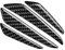 WeFoonLo 4 Pezzi Nero in Fibra di Carbonio Auto Car Door Bump Protector Sticker per Auto SUV Pickup Truck