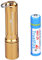 TrustFire MinI-06 Mini LED Linterna 90 lúmenes con llavero batería AAA recargable - dorado