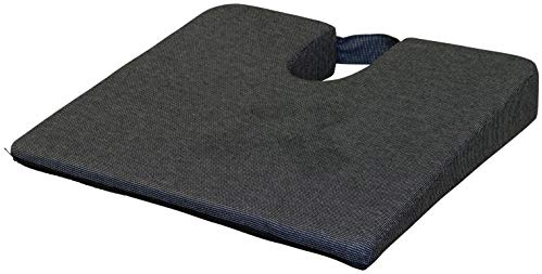 Aidapt Coccyx Wedge Cushion Seat for Posture Back Support for use on Office Chair, Travel, Car Seat, Wheelchair to Aid Sciatica and Lower Back Pain Aid