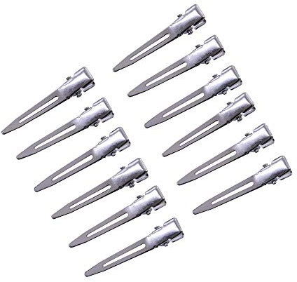 4.5cm Pince Crocodile Cheveux Locks Barrette Cheveux Alligator Pince à Cheveux Metallique Hair Clips for Styling (50pcs / lot)