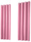 heimtexland ® 1 Paar Thermo- Verdunklungsgardinen Ösenschal Vorhänge Verdunkelnd Isolierend Blickdicht Verdunkelungsvorhänge HxB 160x135 Rosa Typ139