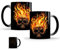 Hosoncovy Tasse à café en céramique avec motif tête de mort - Sensible à la chaleur - Tasse à thé et boisson