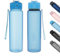 Trinkflasche 1L，BPA Frei Sportflasche aus Tritan mit Filter, Wasserflasche Auslaufsicher für Fahrrad，Wandern，Sport, Gym, Fitness, Radfahren, Outdoor