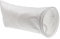vhbw Calza filtrante Universale Compatibile con acquari, Piscine, Skimmer - Sacchetto filtrante, polietilene, 18 x 45 cm, 100 Micron, Bianco