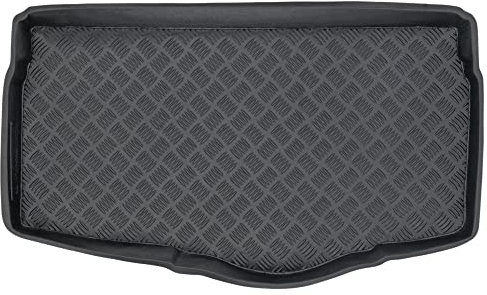 MOTOS Tappeti in PE per bagagliaio adatto per Volkswagen T-Cross dal 2018 Migliorate il vostro comfort di viaggio con il resistente tappetino per auto - tappetino per bagagliaio per tutte le stagioni,