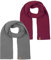 riverso Herren Schal RIVLiam 2er Pack Strickschal Männerschal Winterschal Langschal Basic Einfarbig 100% Acryl Herbst Winter Einheitsgröße, Größe:One Size, Farbe:Farbmix 15
