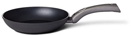 Meyer TVM-P24 Frying Pan, 9.4 inches (24 cm), Aluminum, Induction Compatible, Fluorine Resin Treated, Made in Italy, Gray