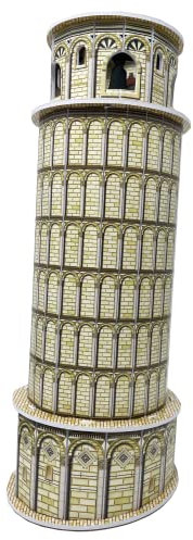 Berühmtes Gebäude 3D-Puzzle (Schiefer Turm von Pisa)